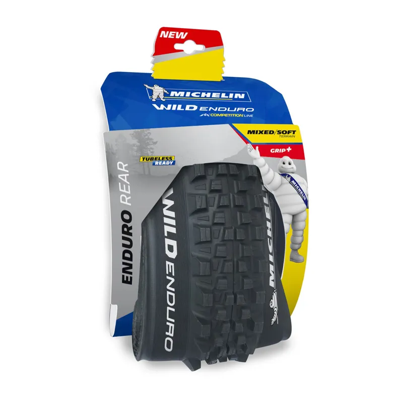Michelin Wild Enduro Gum-X Tubeless MTB Tyre - Front or Rear - 26 / 27.5 or 29-1